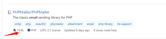 PHPMailer的GitHub地址