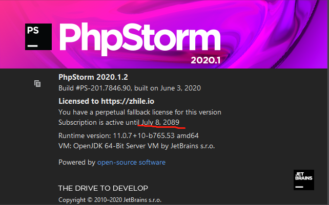 phpstorm2020最新破解方法（2020年7月仍可用）