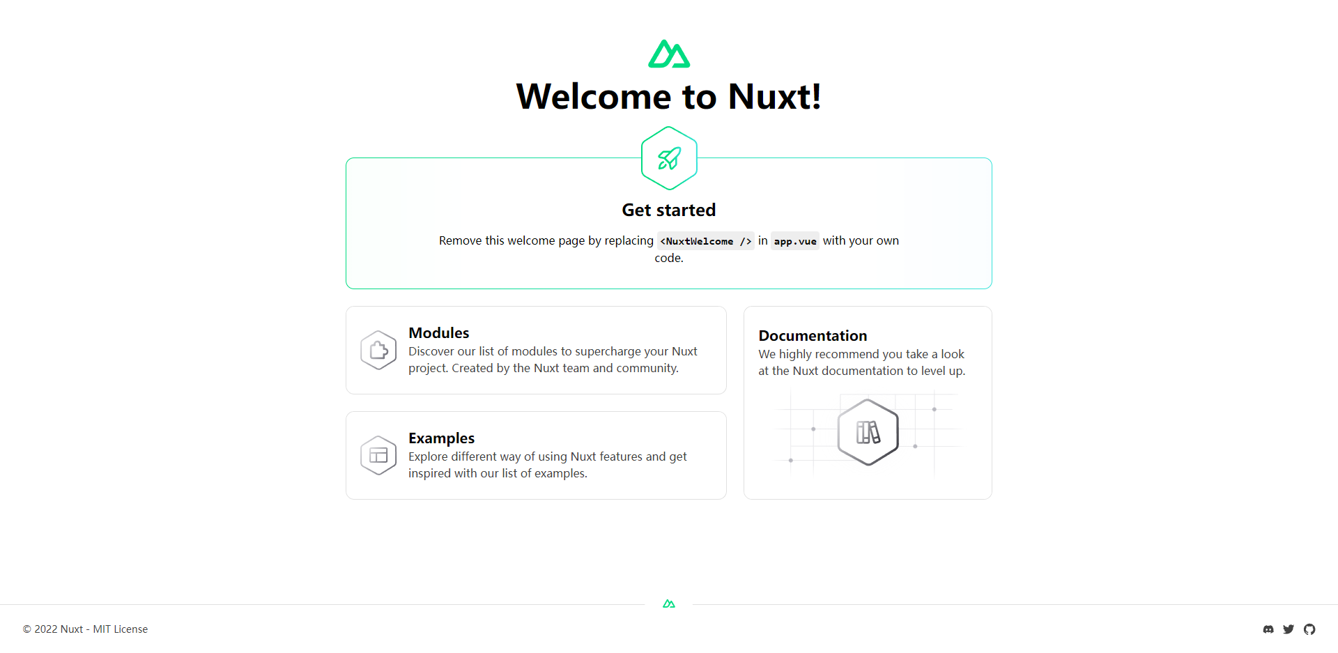 nuxt3项目安装成功
